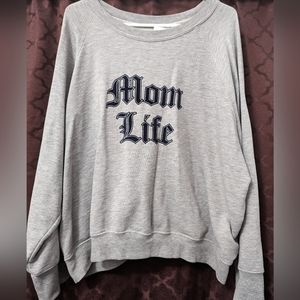 Good American,size 6 plus (3X) grey sweater